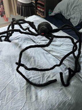 Black Adjustable Large Spider Home Decor